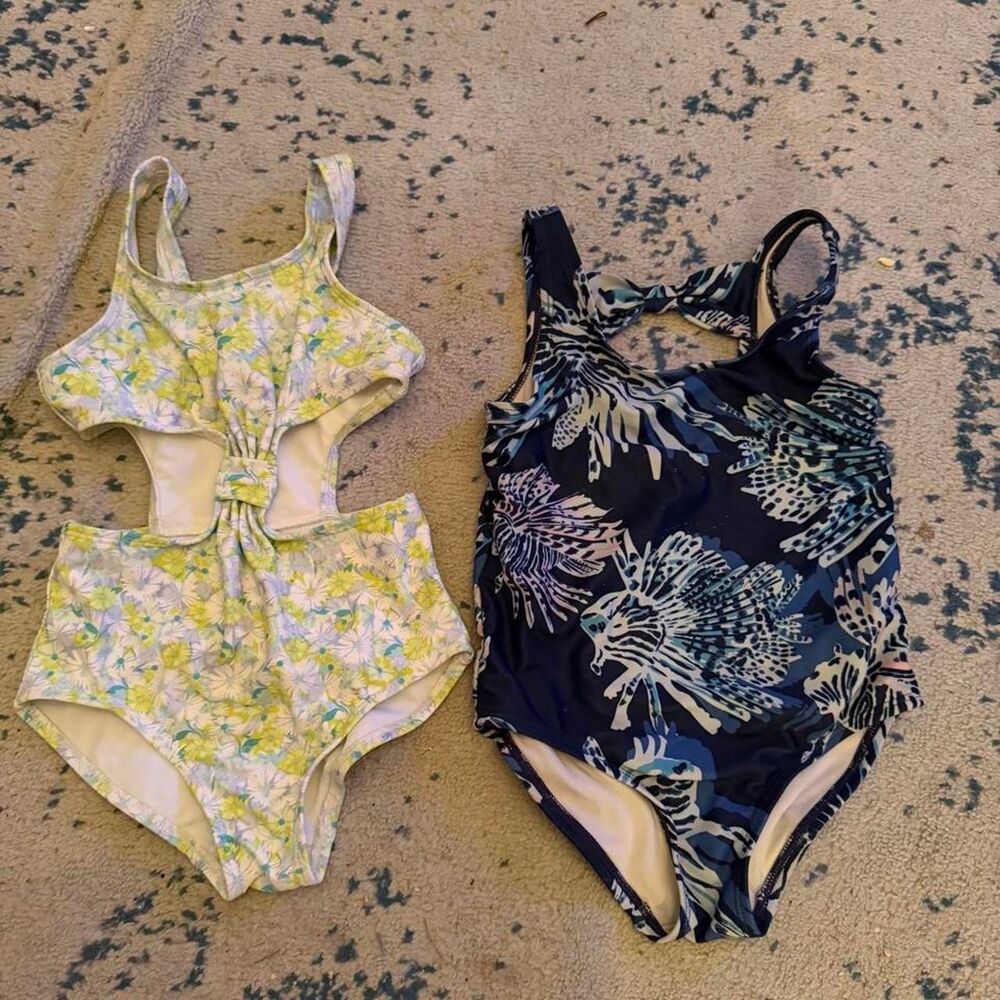 Girls multi Swimsuit-one-piece